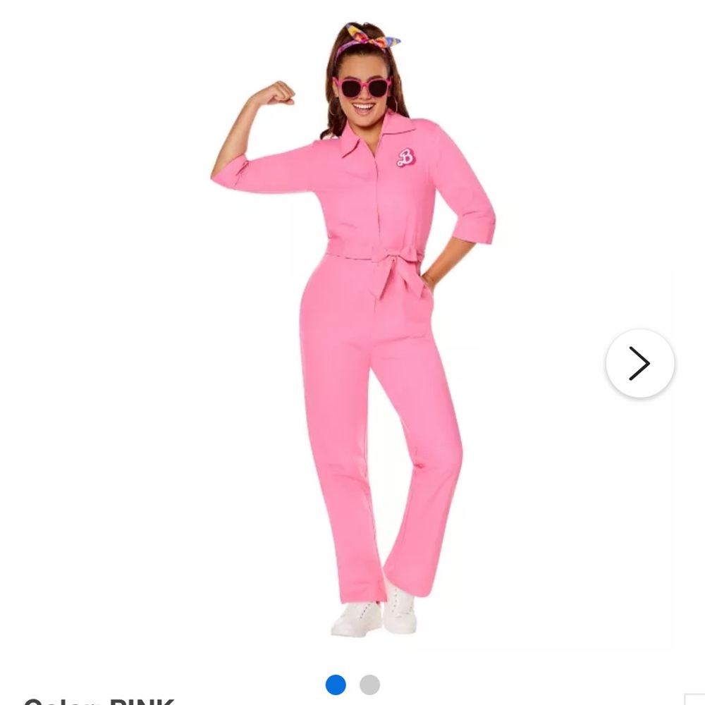 Barbie Pink Power Jumpsuit Costume - Medium